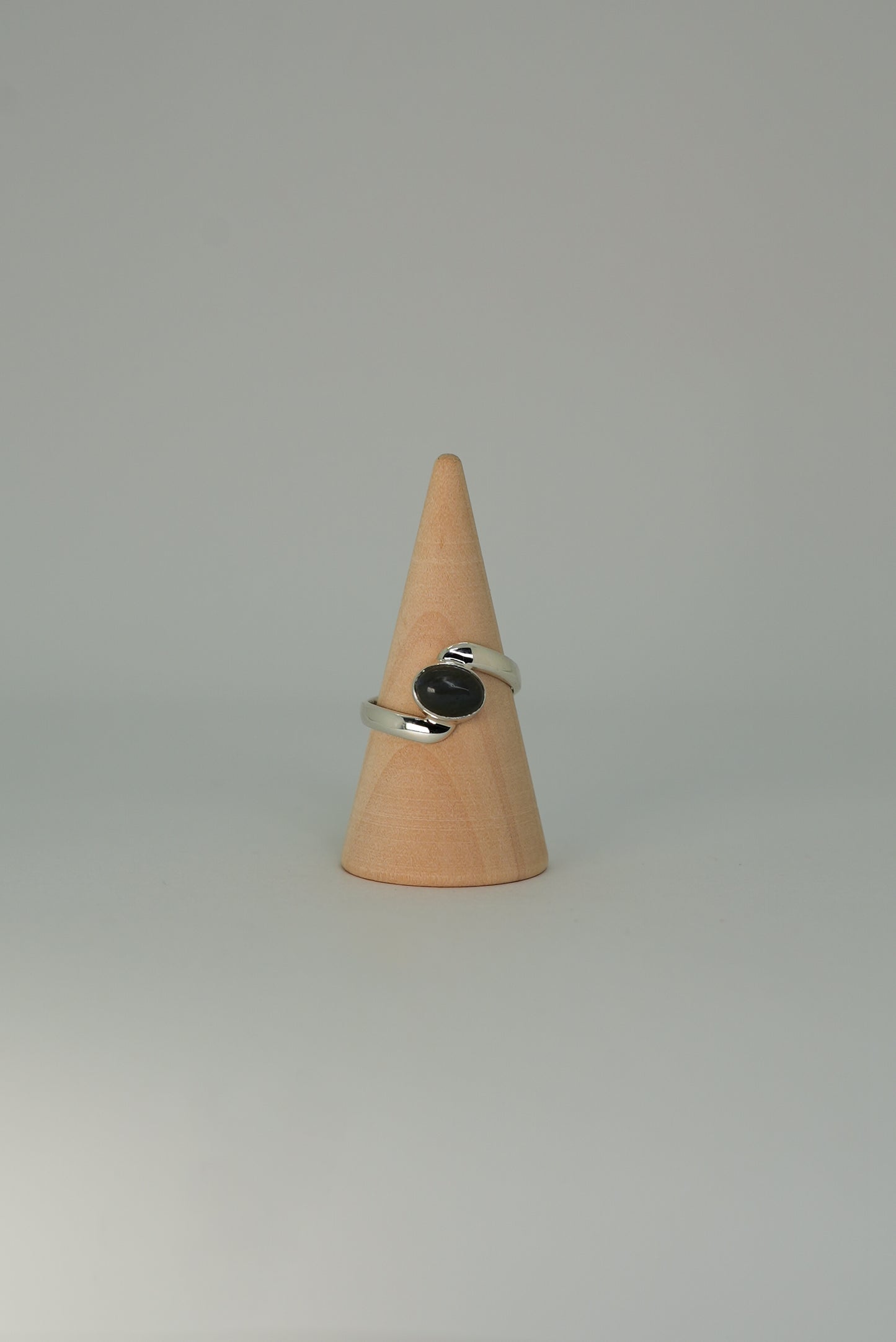 Bague Labradorite en Argent 925 — Protection & Intuition