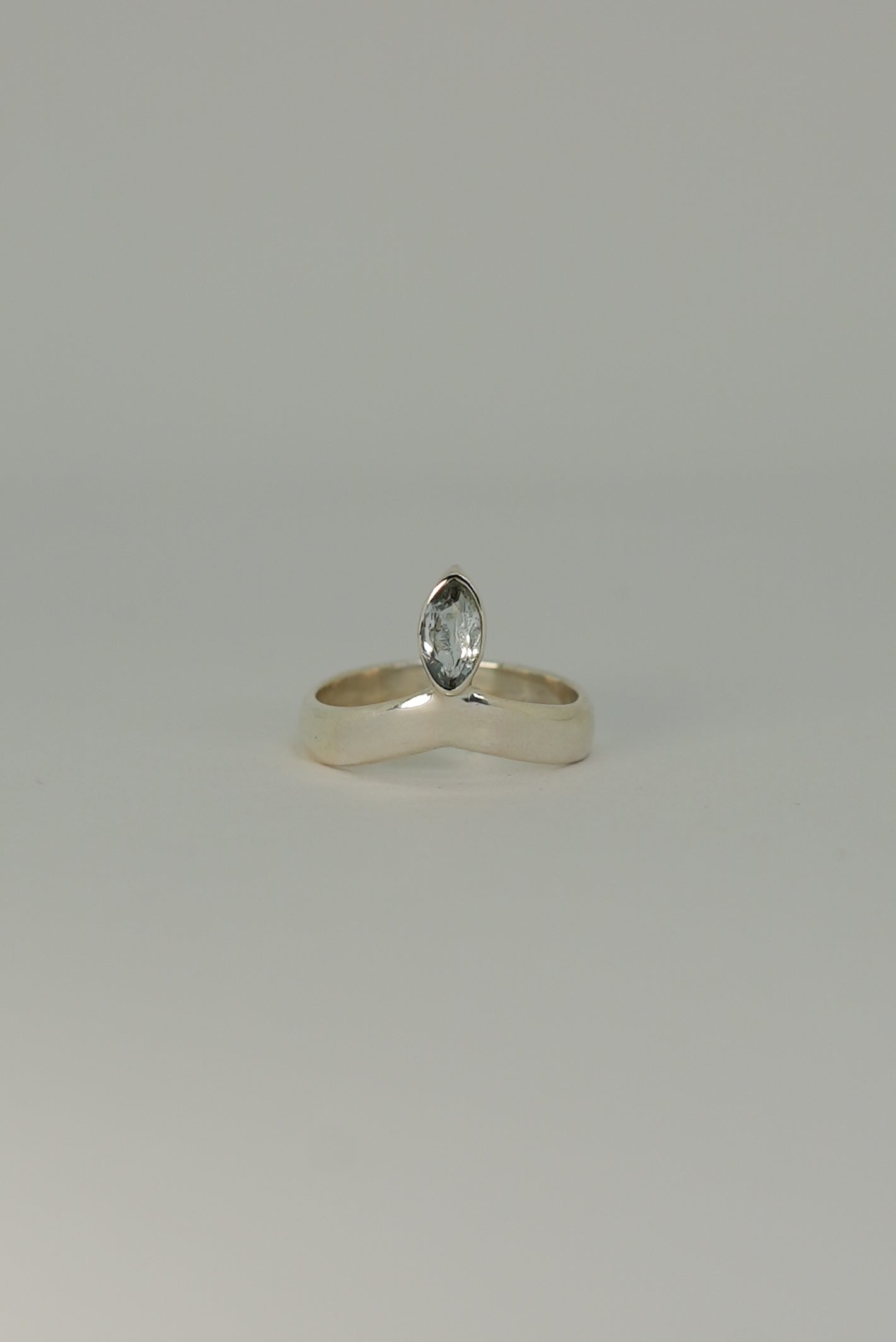 Bague Topaze Bleue en Argent 925 — Sérénité & Éclat