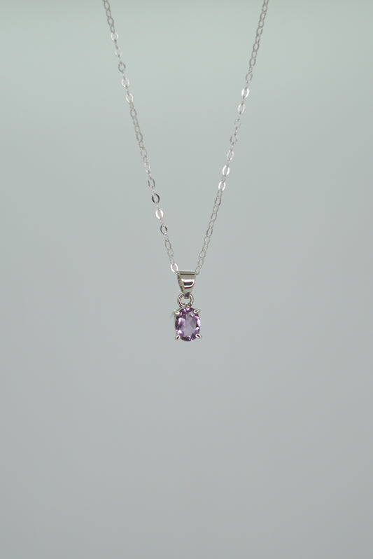 Collier Améthyste en Argent 925 – Harmonie & Énergie positive