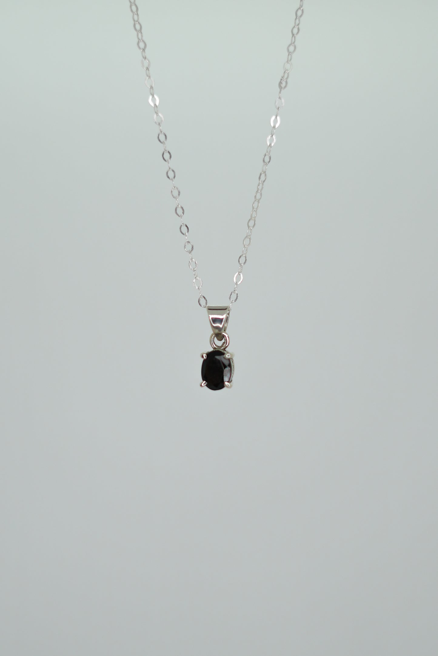 Collier Onyx Noir en Argent 925 – Force & Protection