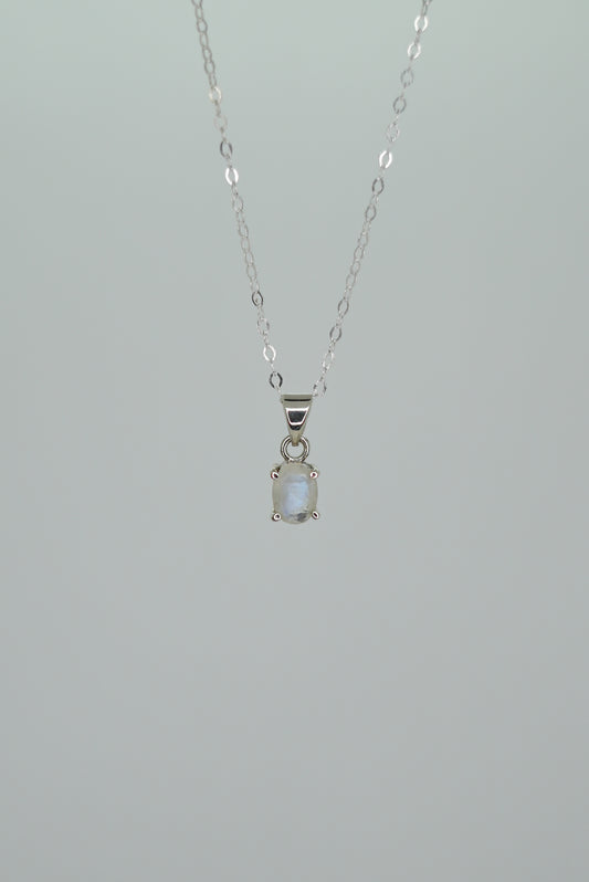 Collier Pierre de Lune en Argent 925 – Féminité & Intuition