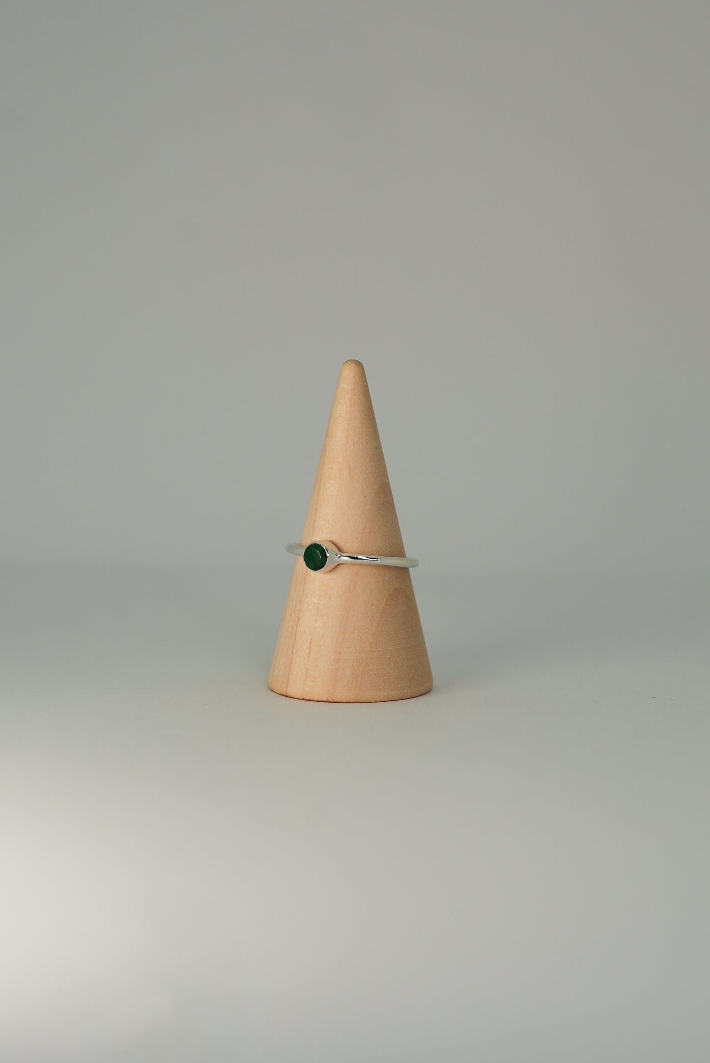 Bague Émeraude en Argent 925 – Raffinement & Harmonie