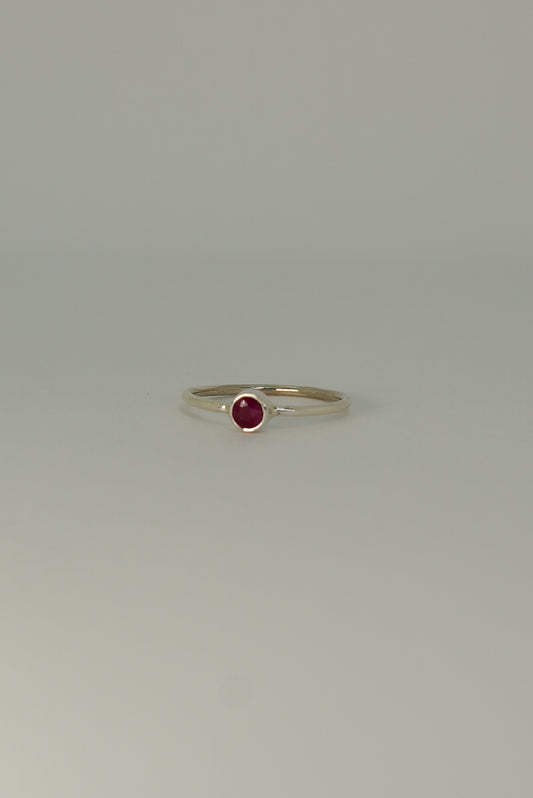 Bague Rubis en Argent 925 – Élégance & Passion