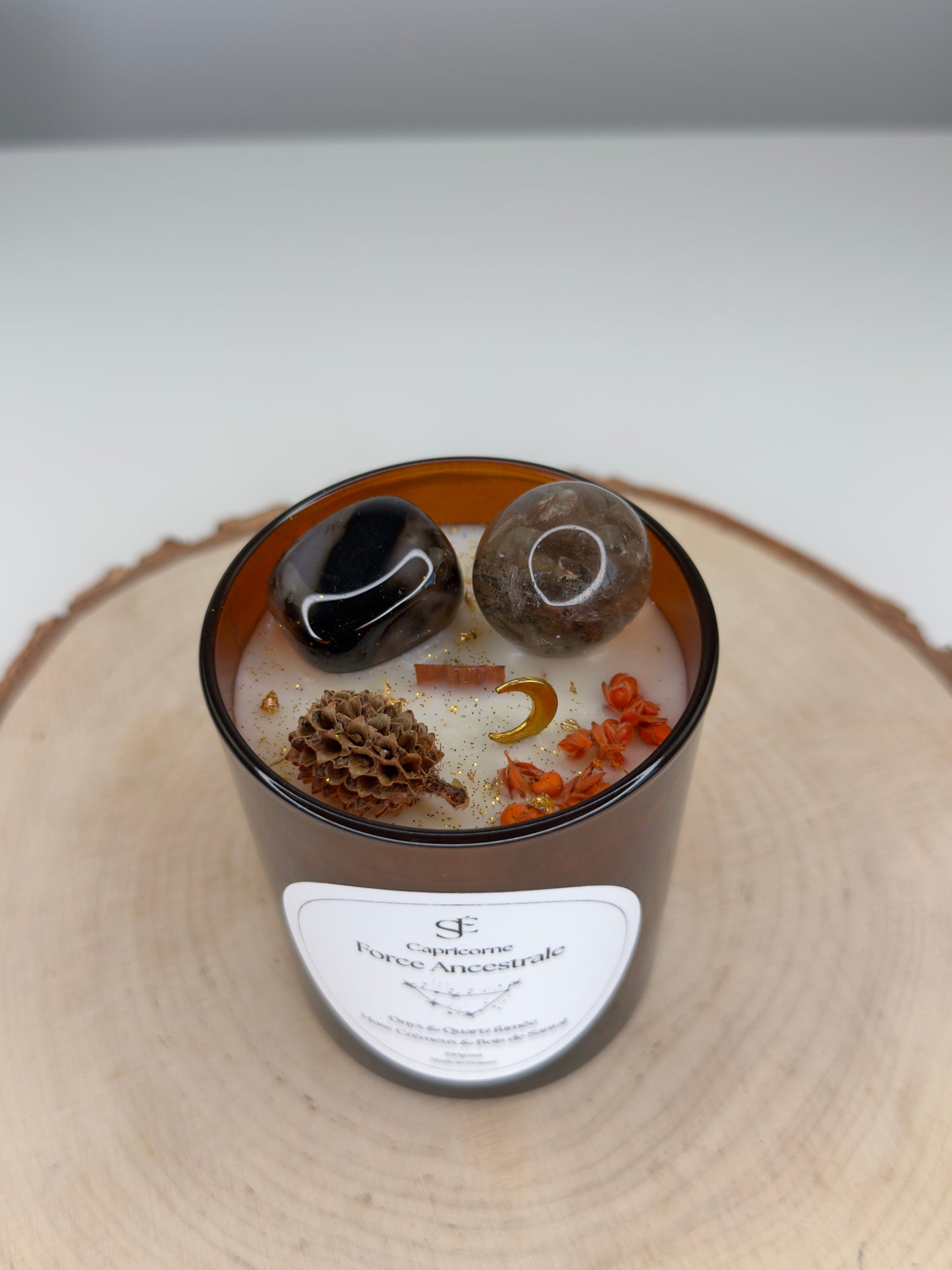 Bougie Capricorne – Force Ancestrale