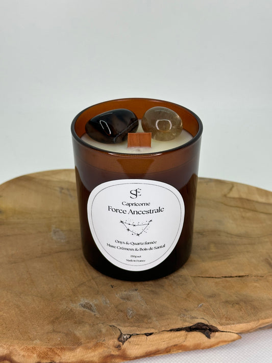 Bougie Capricorne – Force Ancestrale