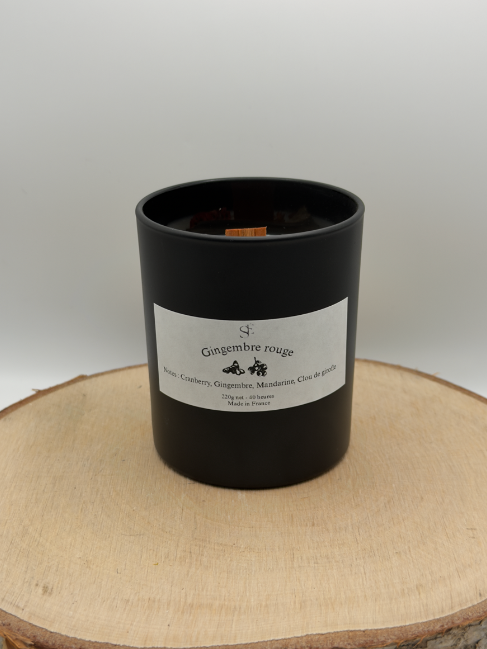 Bougie parfumée Gingembre Rouge