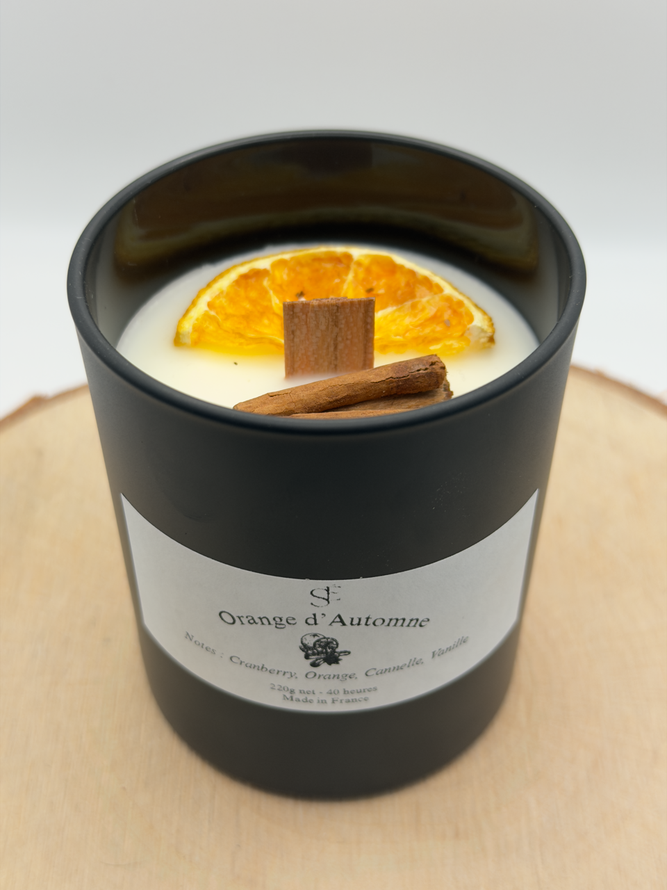 Bougie parfumée Orange d’Automne