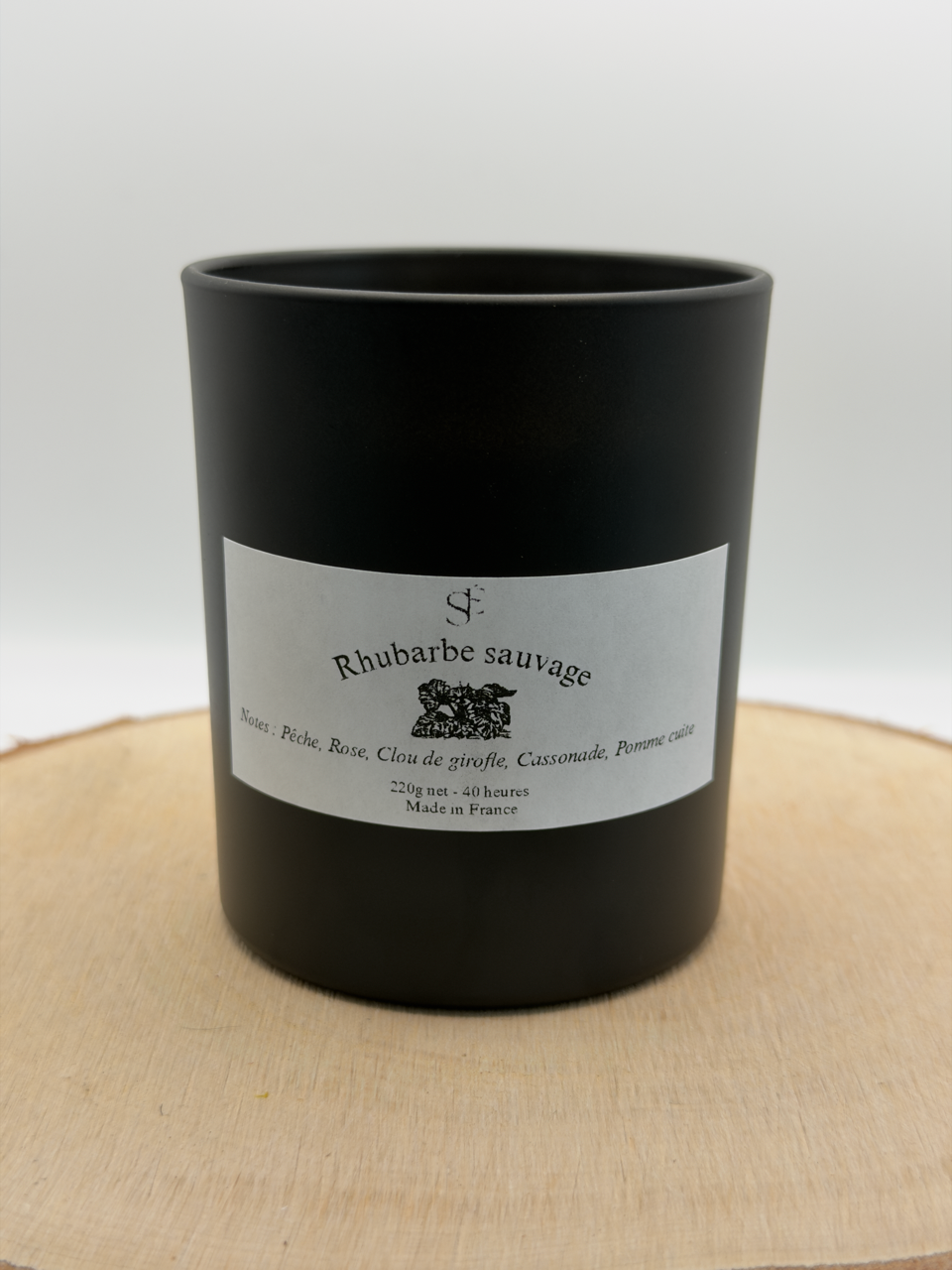 Bougie parfumée Rhubarbe Sauvage