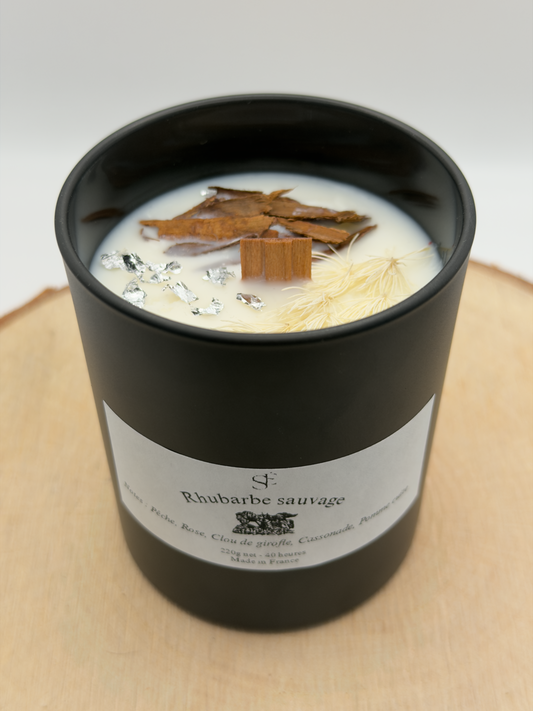 Bougie parfumée Rhubarbe Sauvage