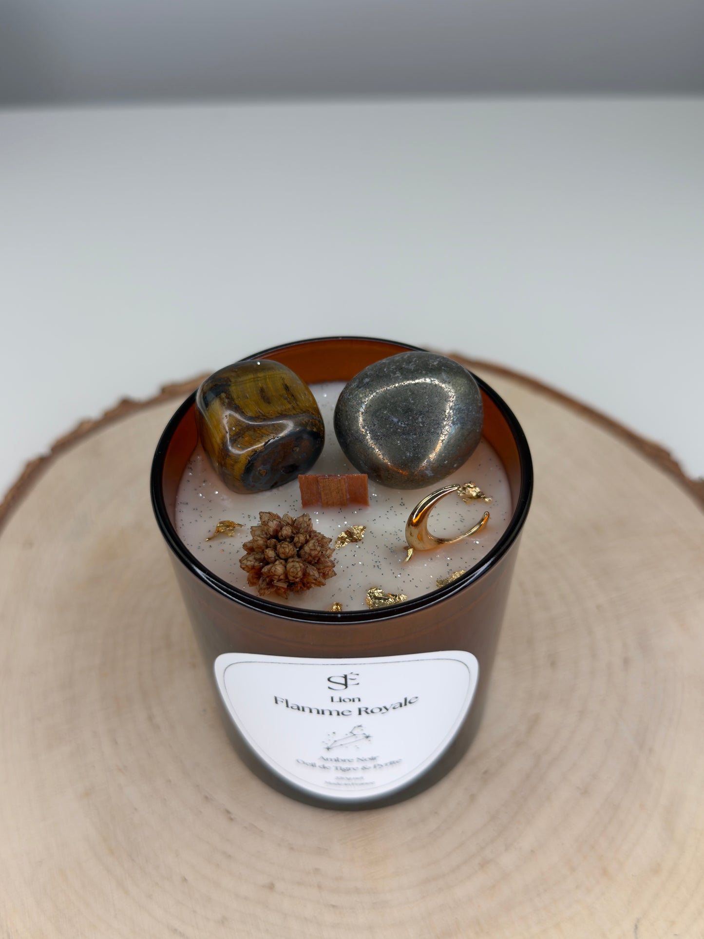 Bougie Lion – Flamme Royale