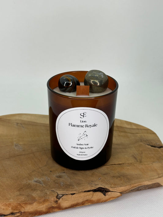 Bougie Lion – Flamme Royale