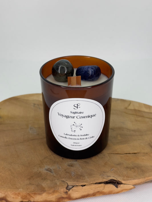 Bougie Sagittaire – Voyage Cosmique