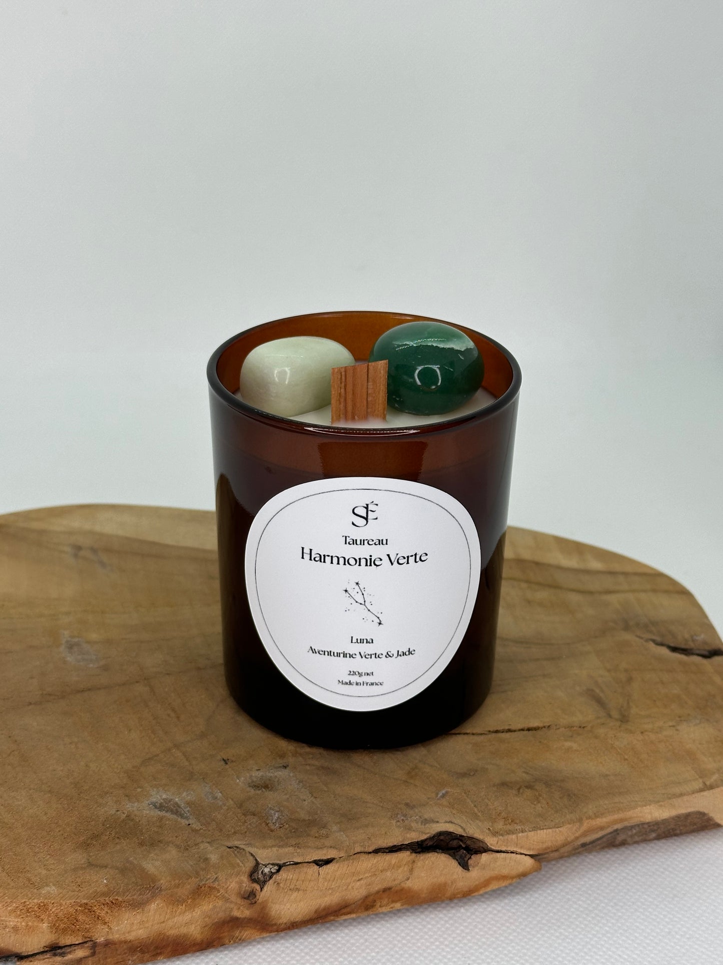 Bougie Taureau – Harmonie Verte