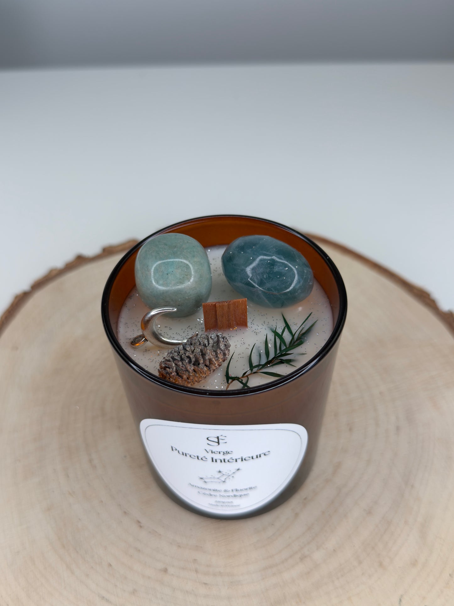 Bougie Vierge – Pureté Intérieure