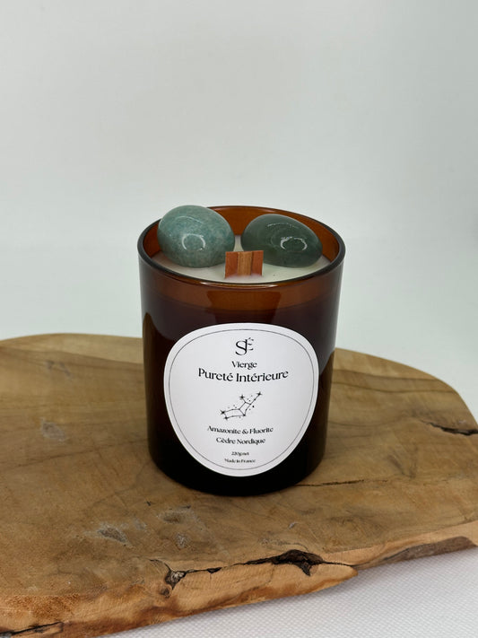 Bougie Vierge – Pureté Intérieure